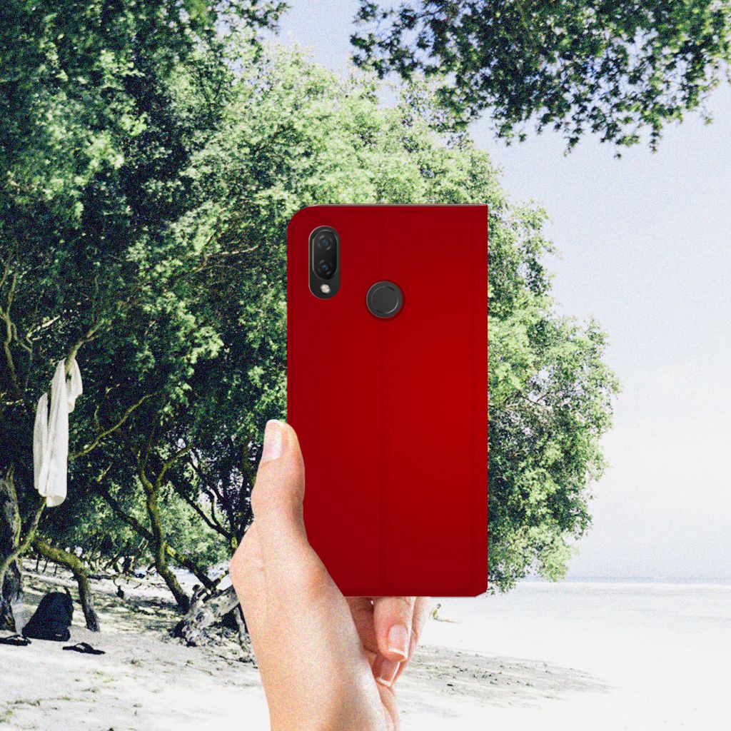 Huawei P Smart Plus Hippe Standcase Liefde - Origineel Romantisch Cadeau