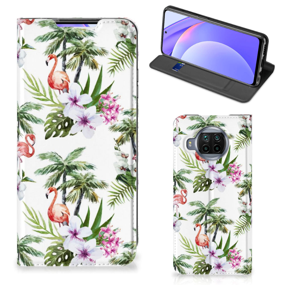 Xiaomi Mi 10T Lite Hoesje maken Flamingo Palms