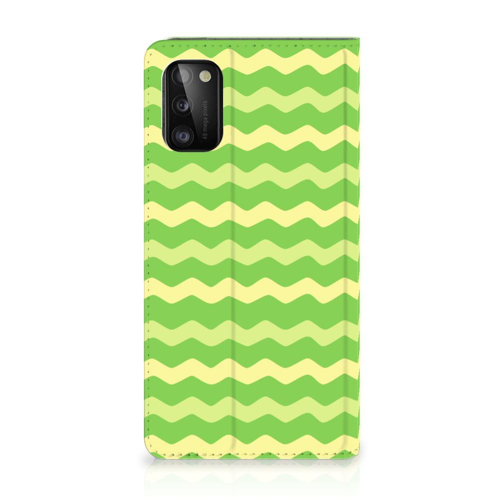 Samsung Galaxy A41 Hoesje met Magneet Waves Green - B2C Telecom