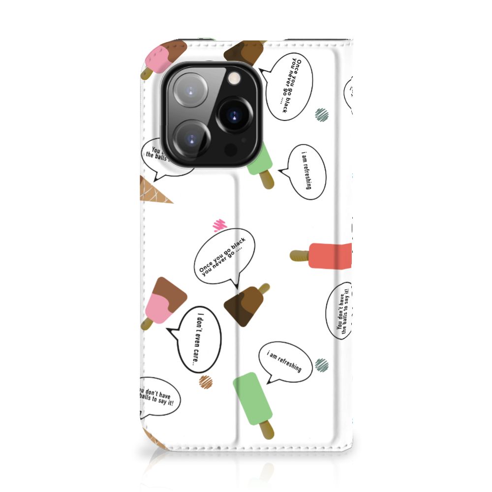 iPhone 14 Pro Flip Style Cover IJsjes