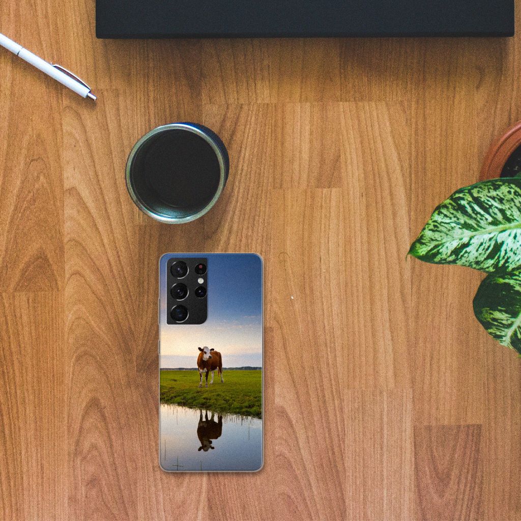 Samsung Galaxy S21 Ultra TPU Hoesje Koe B2C Telecom