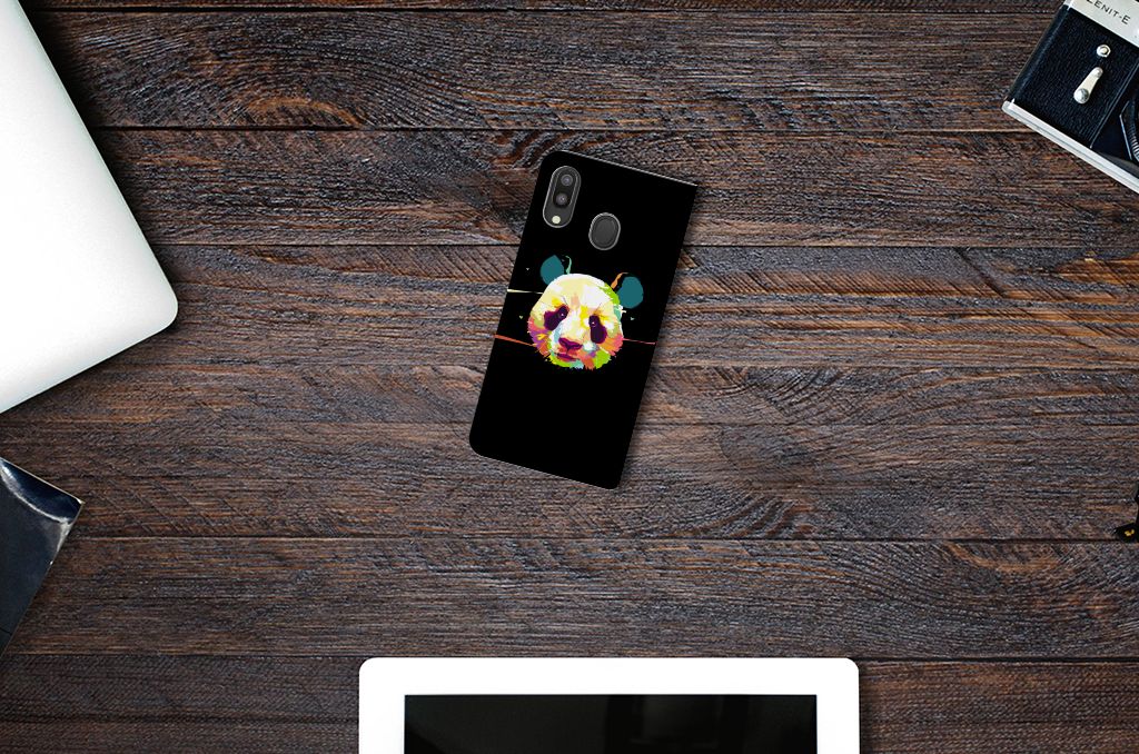 Samsung Galaxy M20 Magnet Case Panda Color