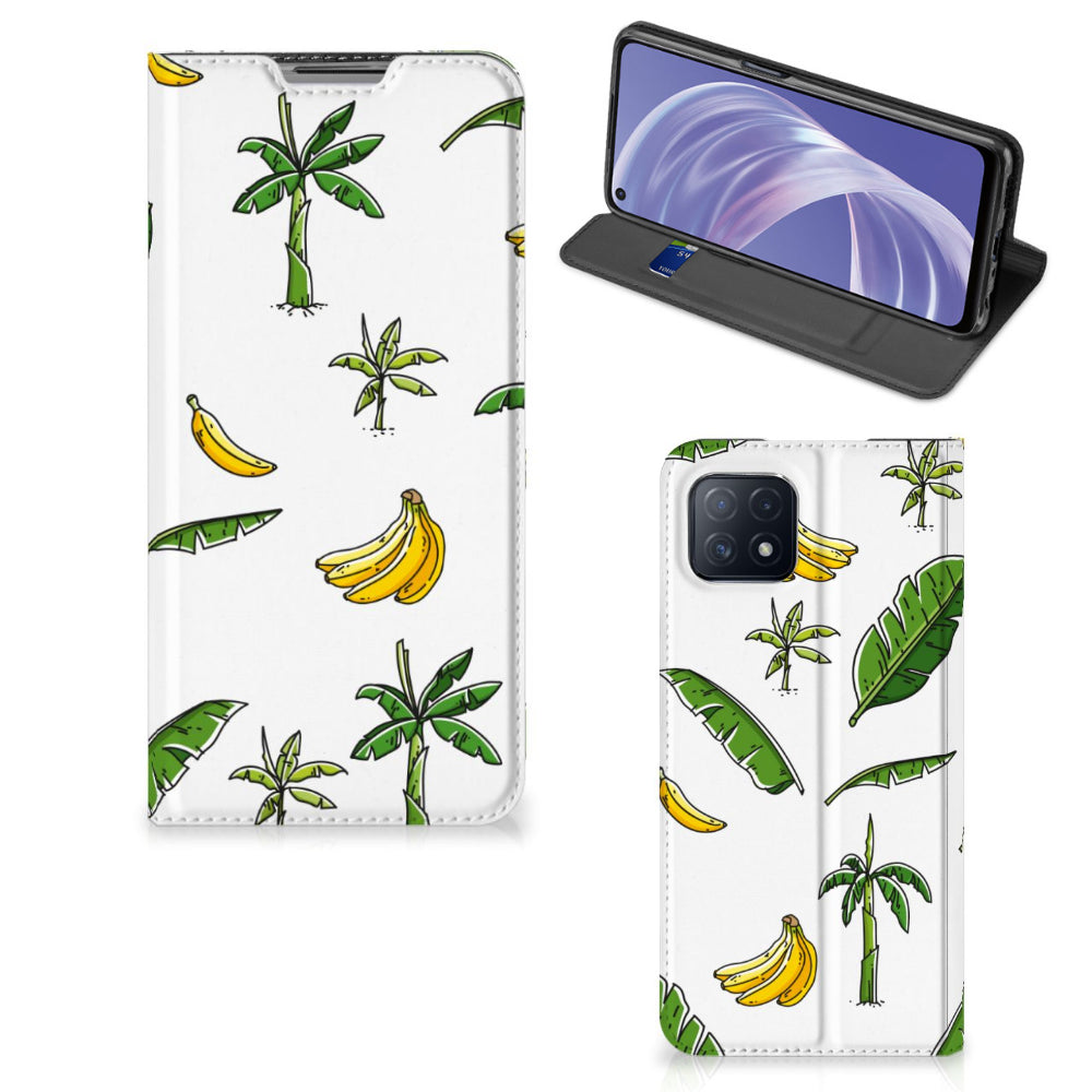 OPPO A73 5G Smart Cover Banana Tree