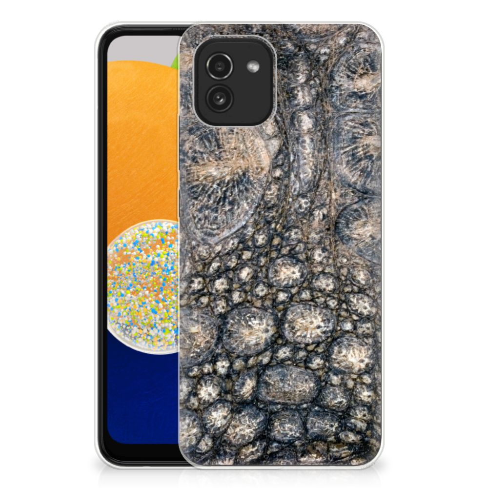 Samsung Galaxy A03 TPU Hoesje Krokodillenprint B2C Telecom