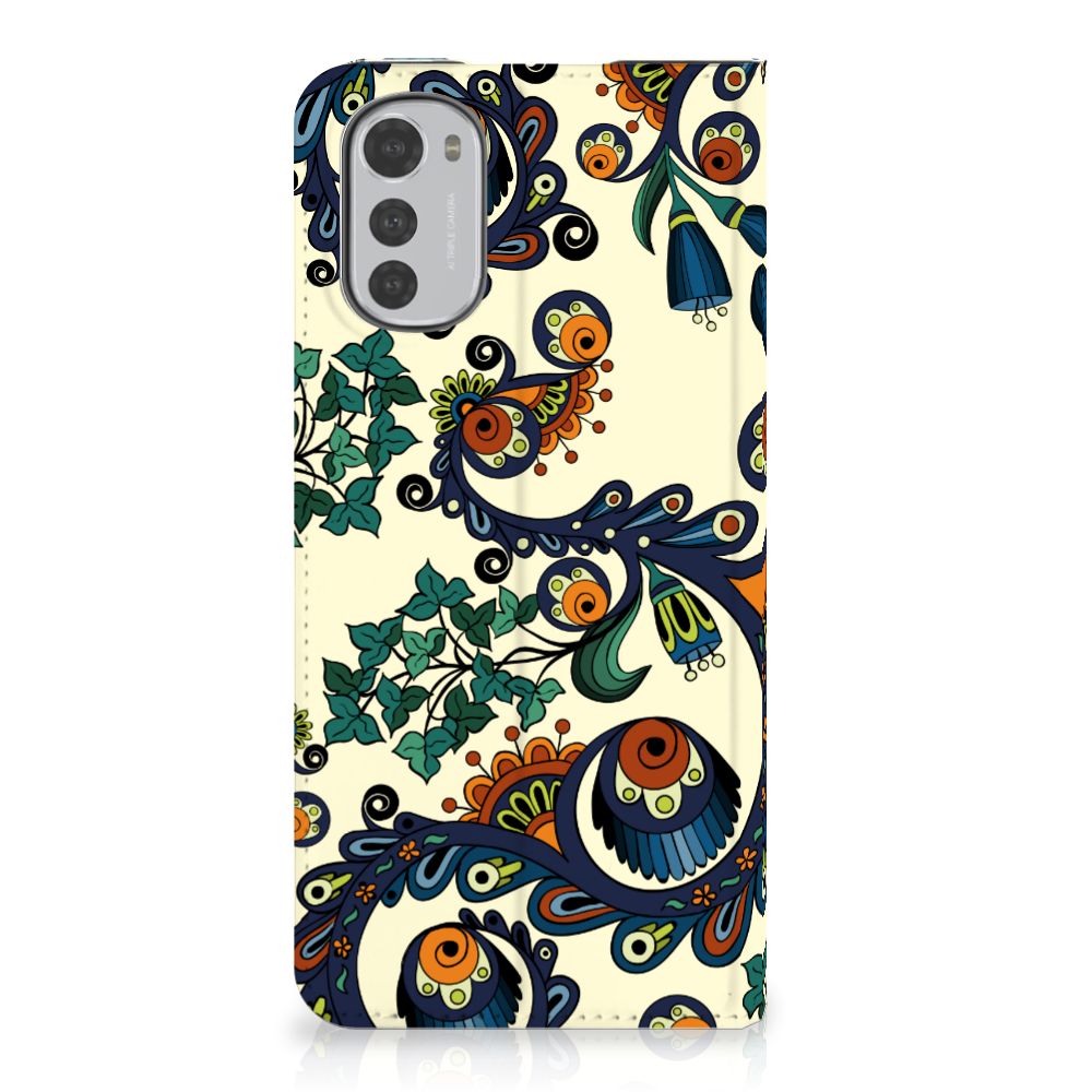 Telefoon Hoesje Motorola Moto E32 | Moto E32s Barok Flower - B2C Telecom