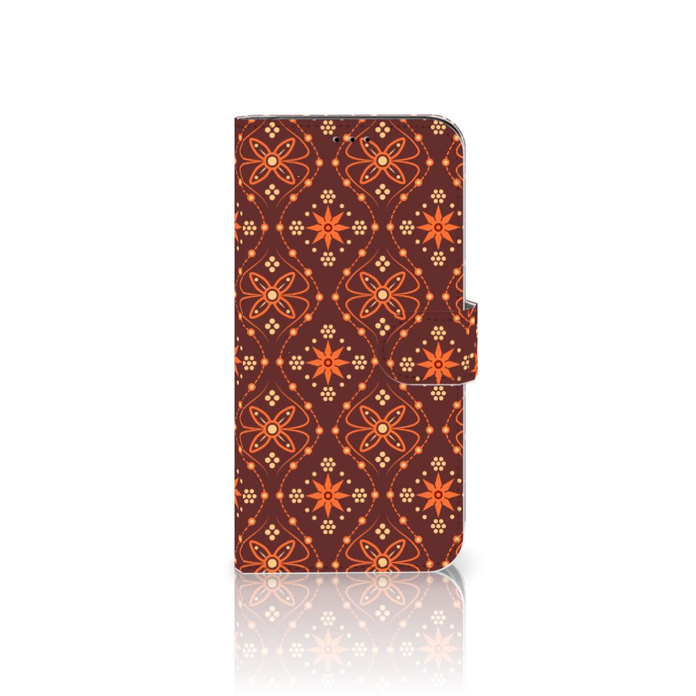 Apple iPhone 11 Pro Max Telefoon Hoesje Batik Brown
