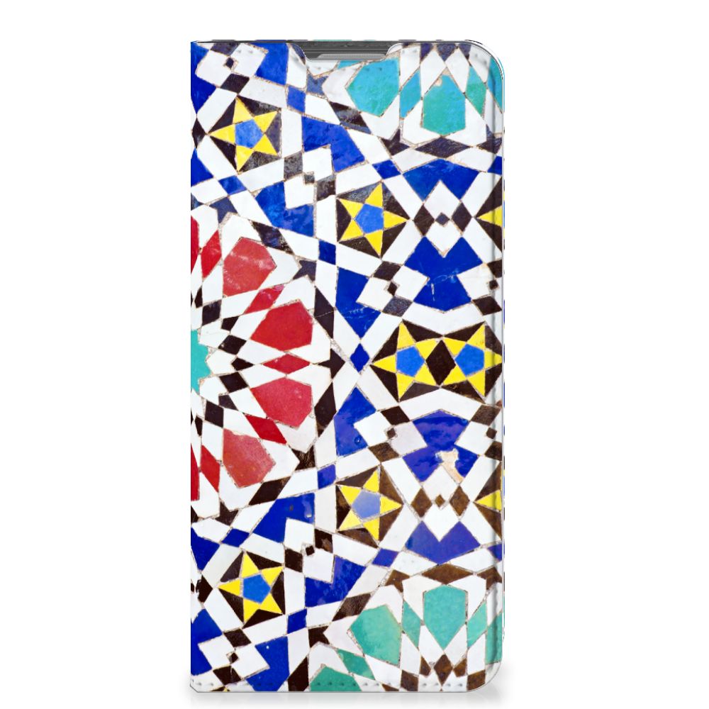 OPPO Reno8 Lite Standcase Mozaïek - B2C Telecom