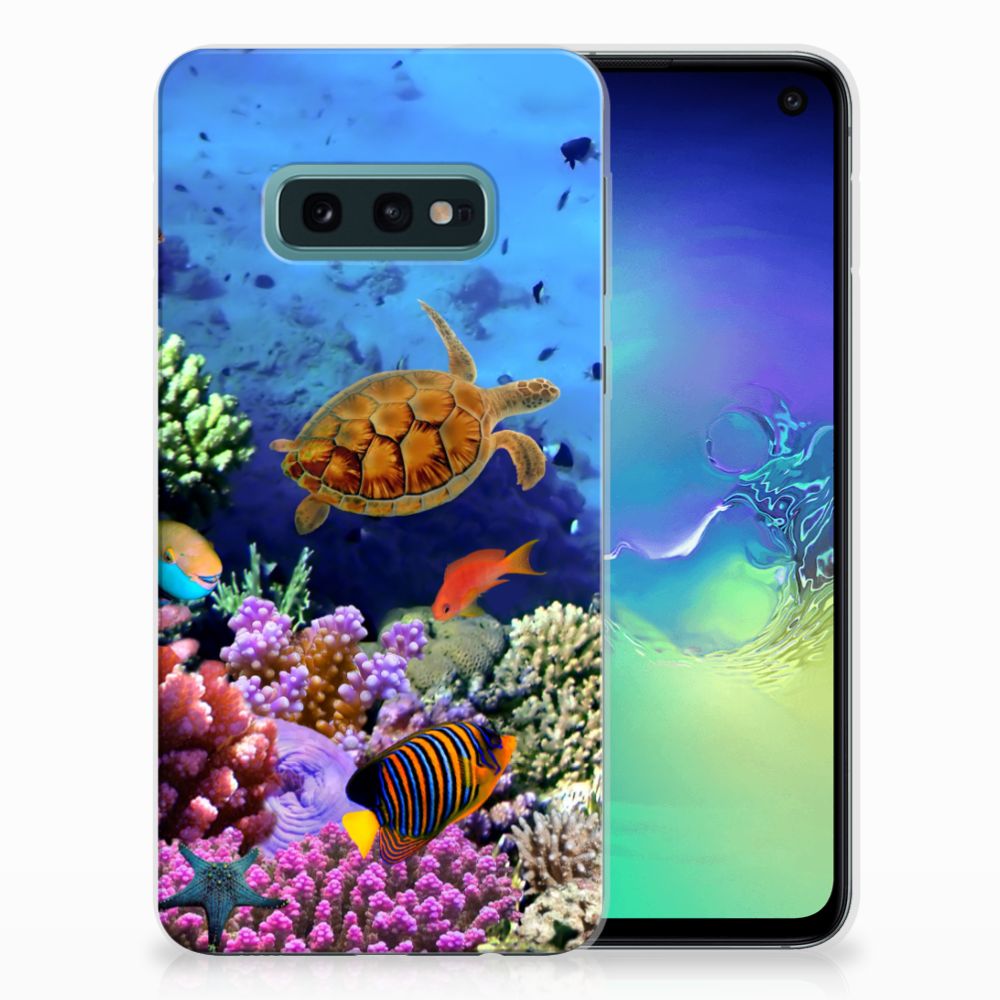 Samsung Galaxy S10e TPU Hoesje Vissen