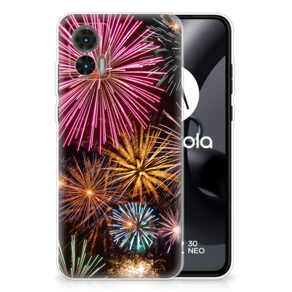Motorola Edge 30 Neo Silicone Back Cover Vuurwerk B2C Telecom