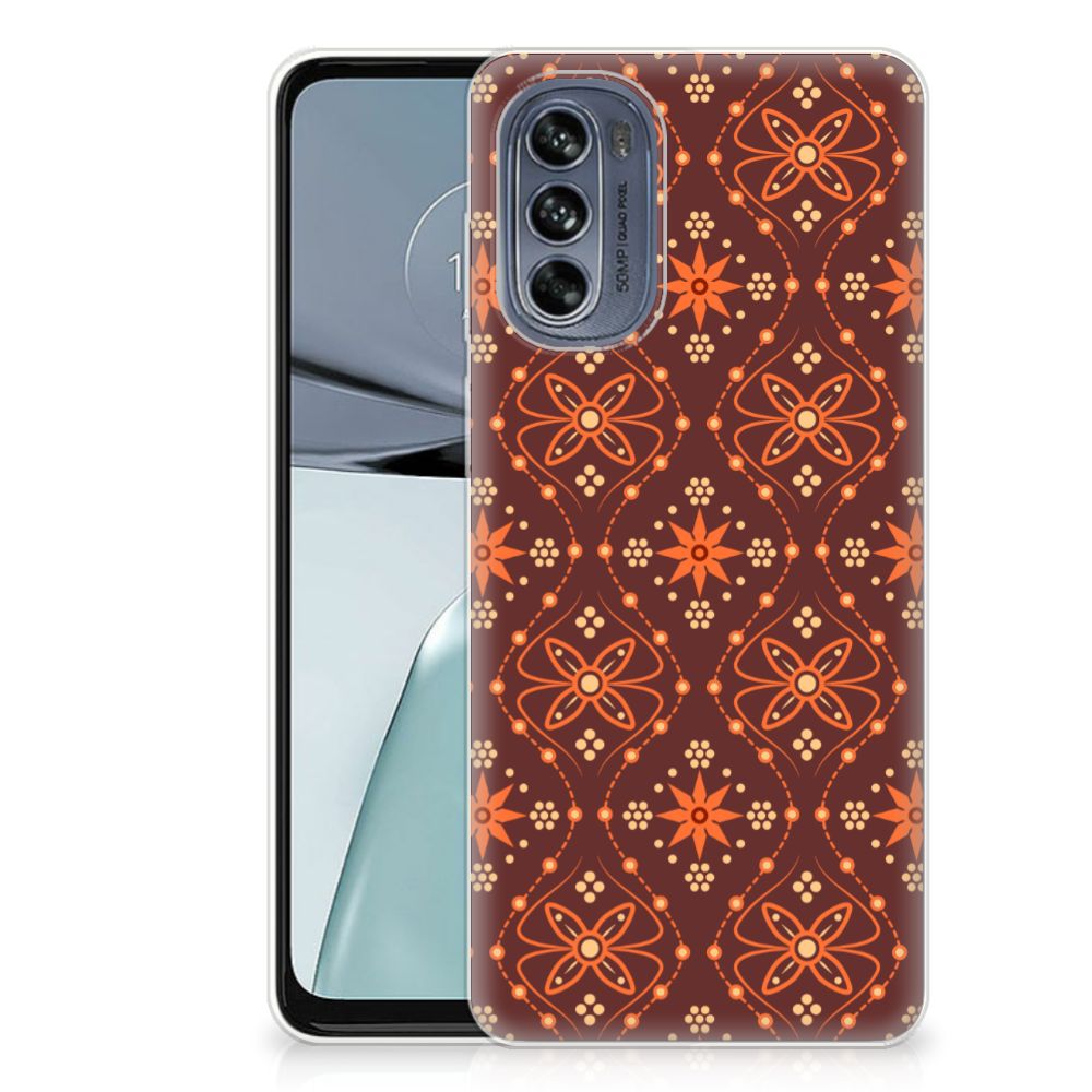 Motorola Moto G62 5G TPU bumper Batik Brown B2C Telecom