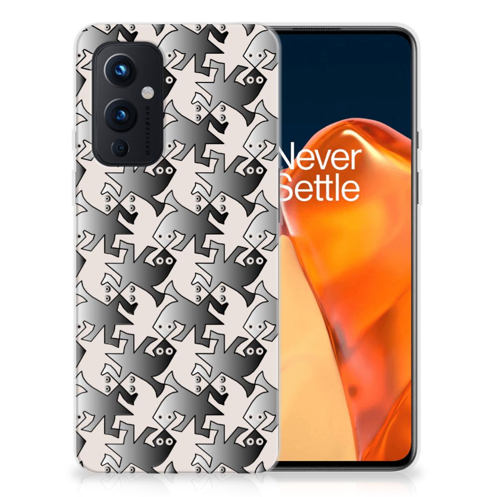 OnePlus 9 TPU Hoesje Salamander Grey