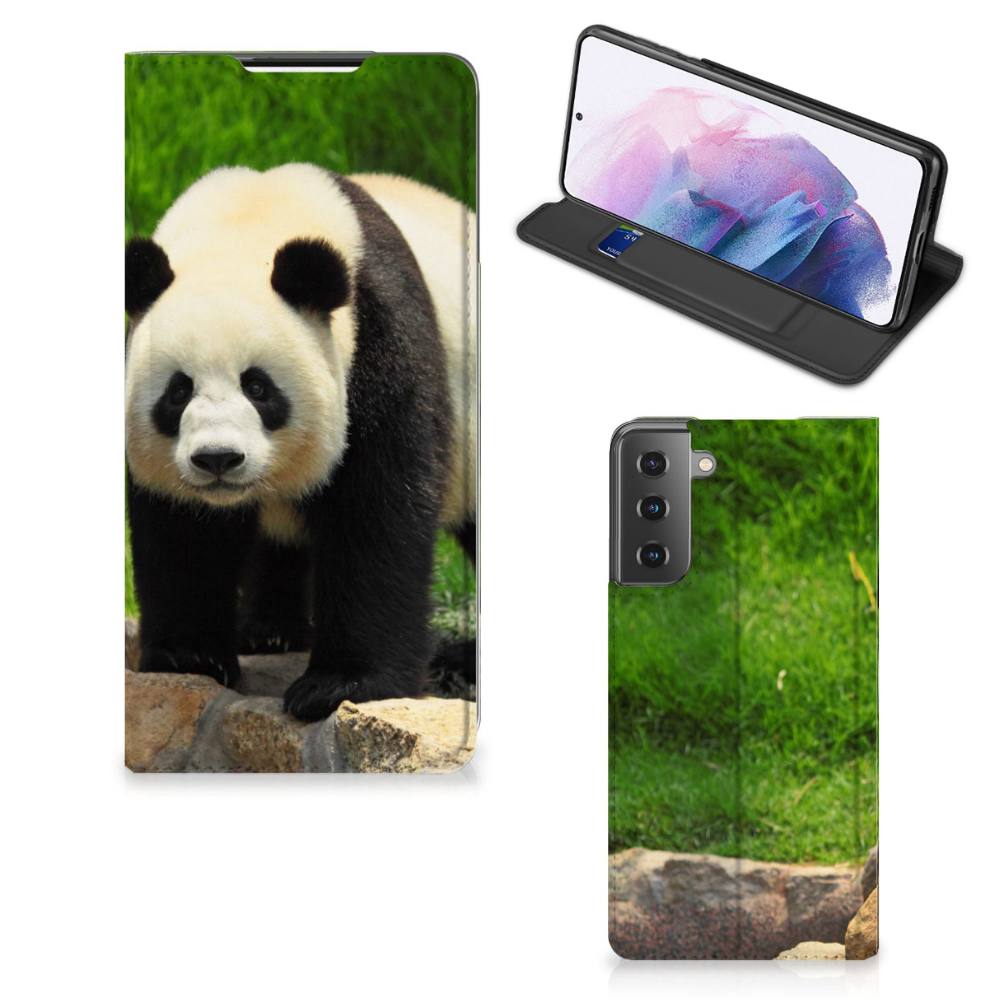 Samsung Galaxy S21 Plus Hoesje maken Panda - B2C Telecom