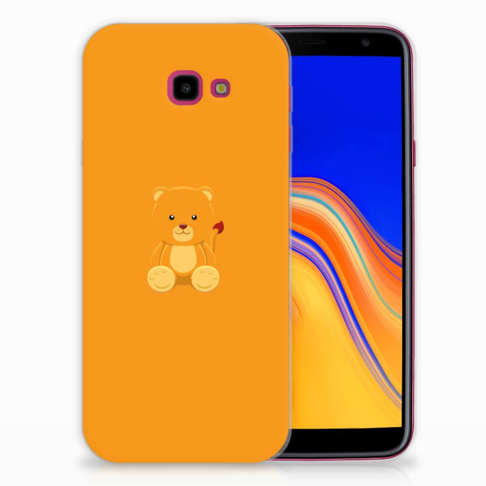 Samsung Galaxy J4 Plus (2018) Telefoonhoesje met Naam Baby Beer