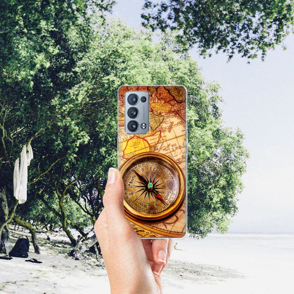 OPPO Reno 6 Pro Plus 5G Siliconen Back Cover Kompas B2C Telecom