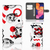 Telefoonhoesje met Naam Samsung Galaxy A10 Skull Red
