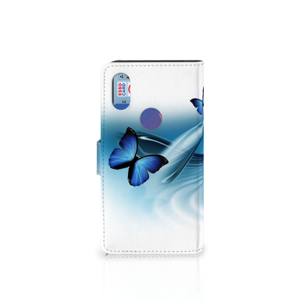 Xiaomi Mi Mix 2s Telefoonhoesje met Pasjes Vlinders