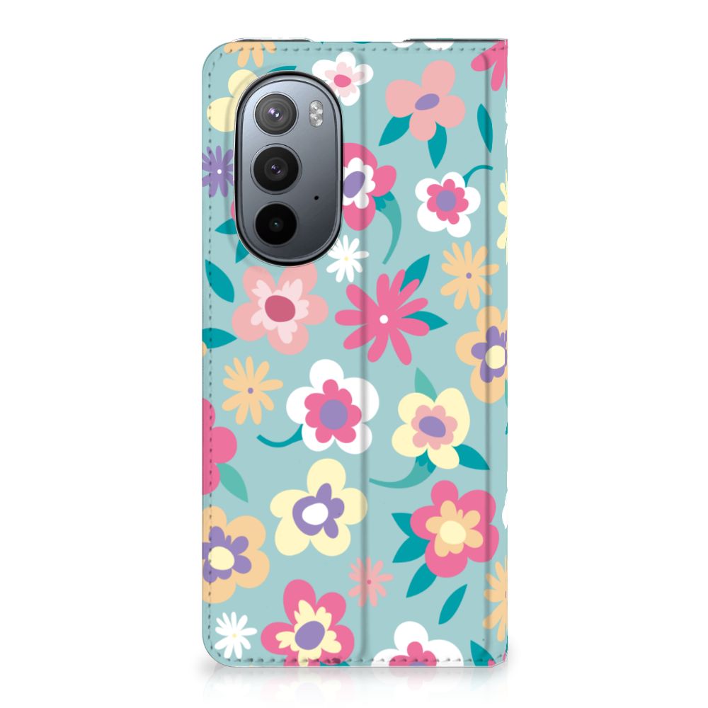 Motorola Edge 30 Pro Smart Cover Flower Power - B2C Telecom