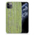 Apple iPhone 11 Pro Max Bumper Hoesje Green Wood