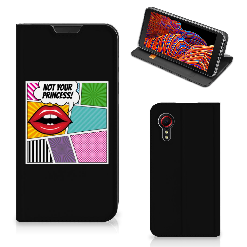 Samsung Galaxy Xcover 5 Hippe Standcase Popart Princess - B2C Telecom