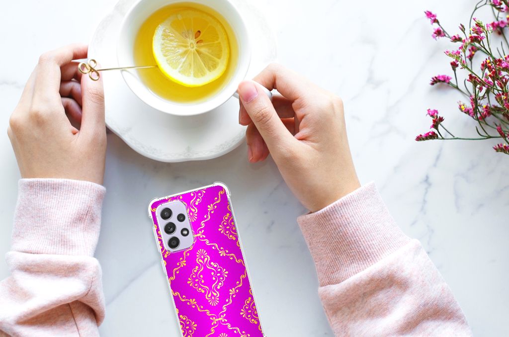 Anti Shock Case Samsung Galaxy A33 Barok Roze B2C Telecom