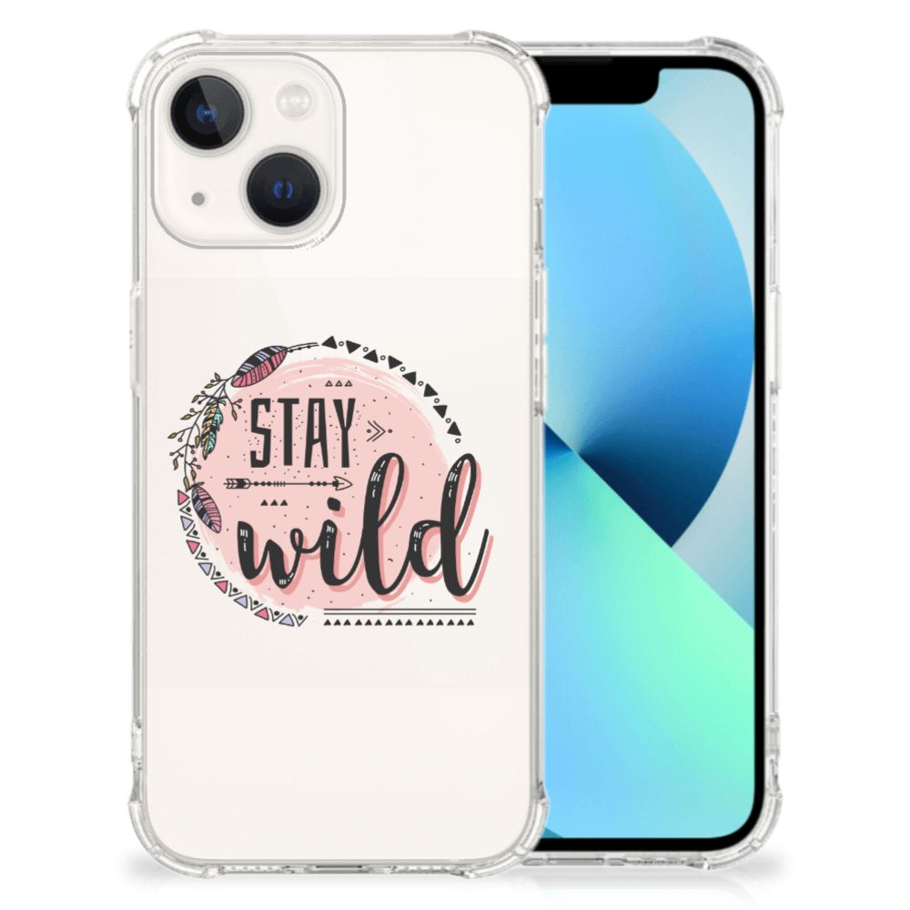 iPhone 13 Stevig Bumper Hoesje Boho Stay Wild B2C Telecom