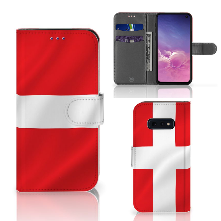 Samsung Galaxy S10e Bookstyle Case Denemarken