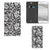 Huawei P10 Plus Smart Cover Black Flowers
