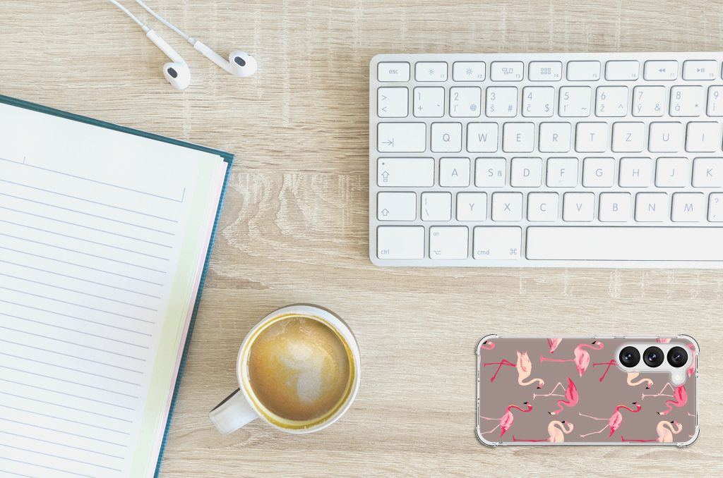 Samsung Galaxy S23 Case Anti-shock Flamingo