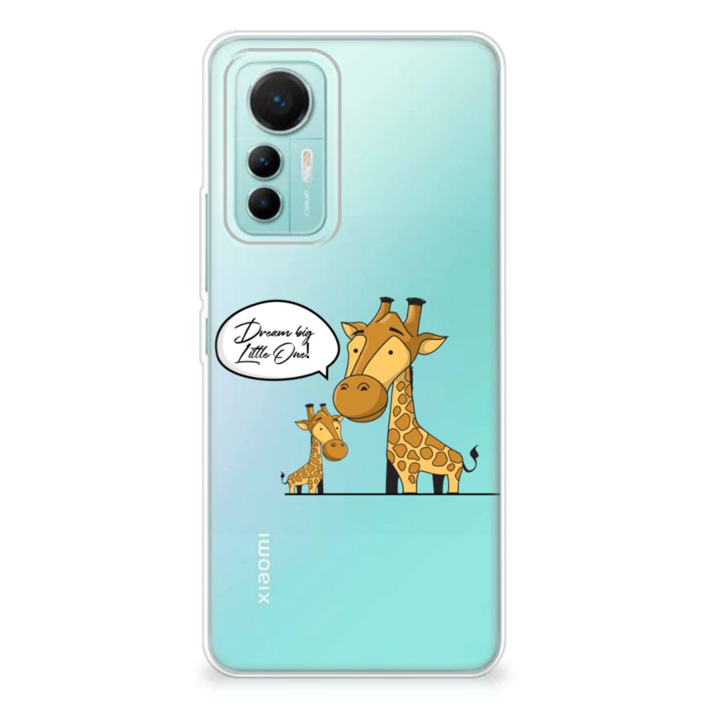Xiaomi 12 Lite Telefoonhoesje met Naam Giraffe B2C Telecom