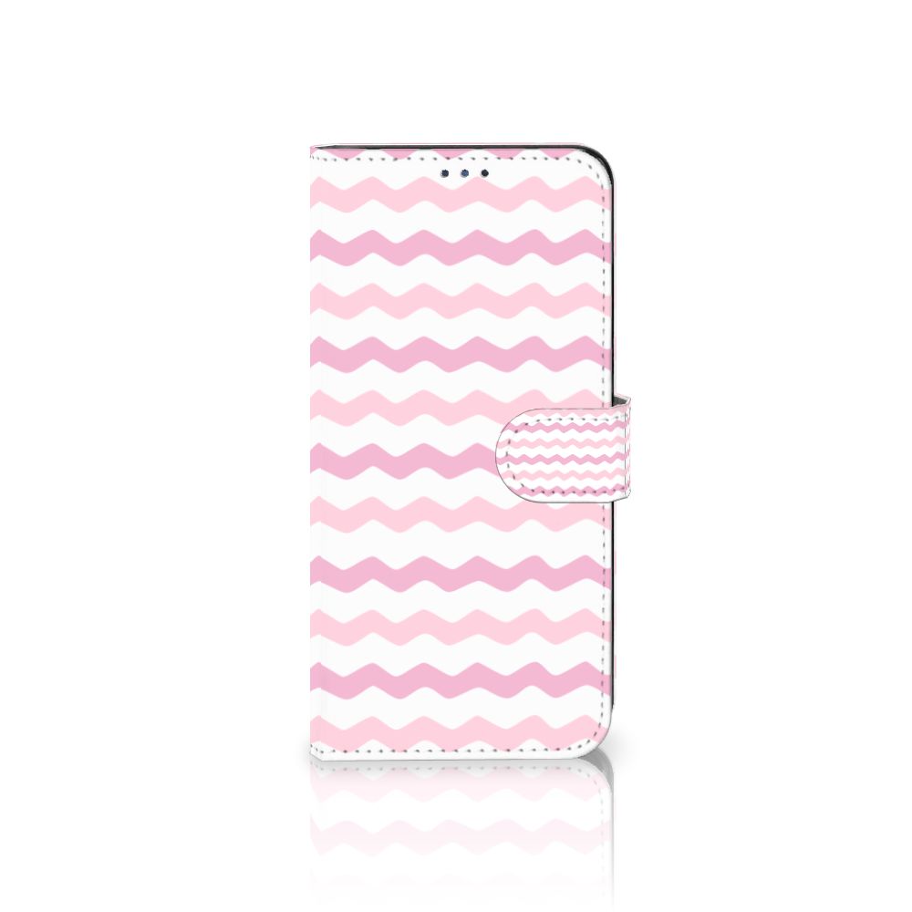 Motorola Moto G22 Telefoon Hoesje Waves Roze
