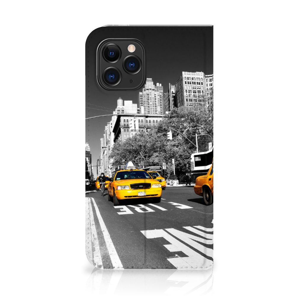 Apple iPhone 11 Pro Book Cover New York Taxi