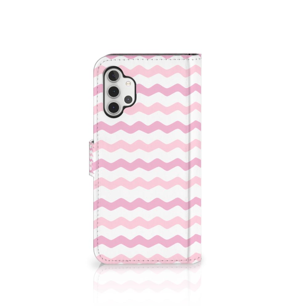 Samsung Galaxy A32 4G Telefoon Hoesje Waves Roze