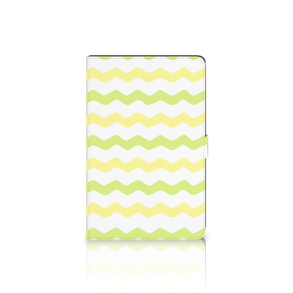 Lenovo Tab M10 Plus 3rd Gen 10.6 inch Tablet Hoes Waves Yellow
