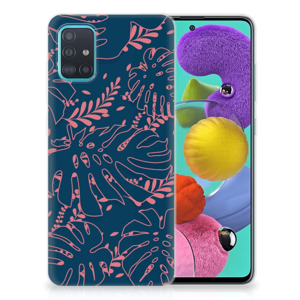 Samsung Galaxy A51 TPU Case Palm Leaves