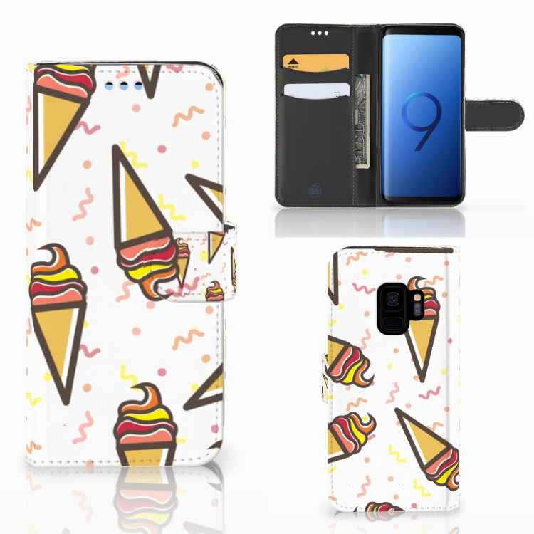Samsung Galaxy S9 Book Cover Icecream