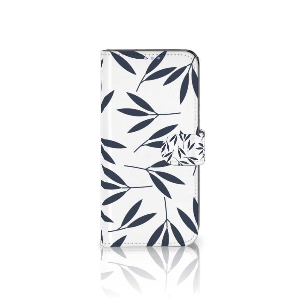 OPPO Find X3 Lite Hoesje Leaves Blue