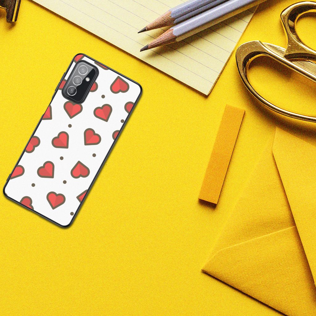 Samsung Galaxy M52 Back Case Hearts B2C Telecom