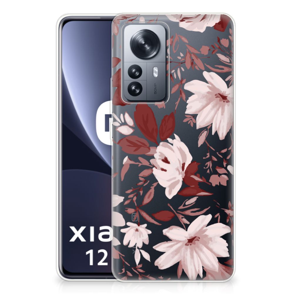 Hoesje maken Xiaomi 12 Pro Watercolor Flowers