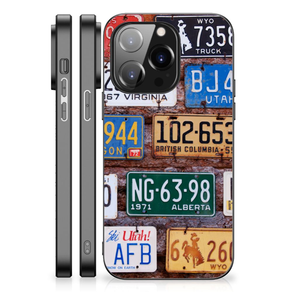 iPhone 14 Pro Silicone Back Case Kentekenplaten