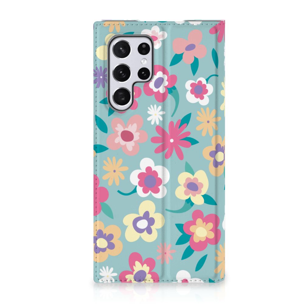Samsung Galaxy S22 Ultra Smart Cover Flower Power - B2C Telecom