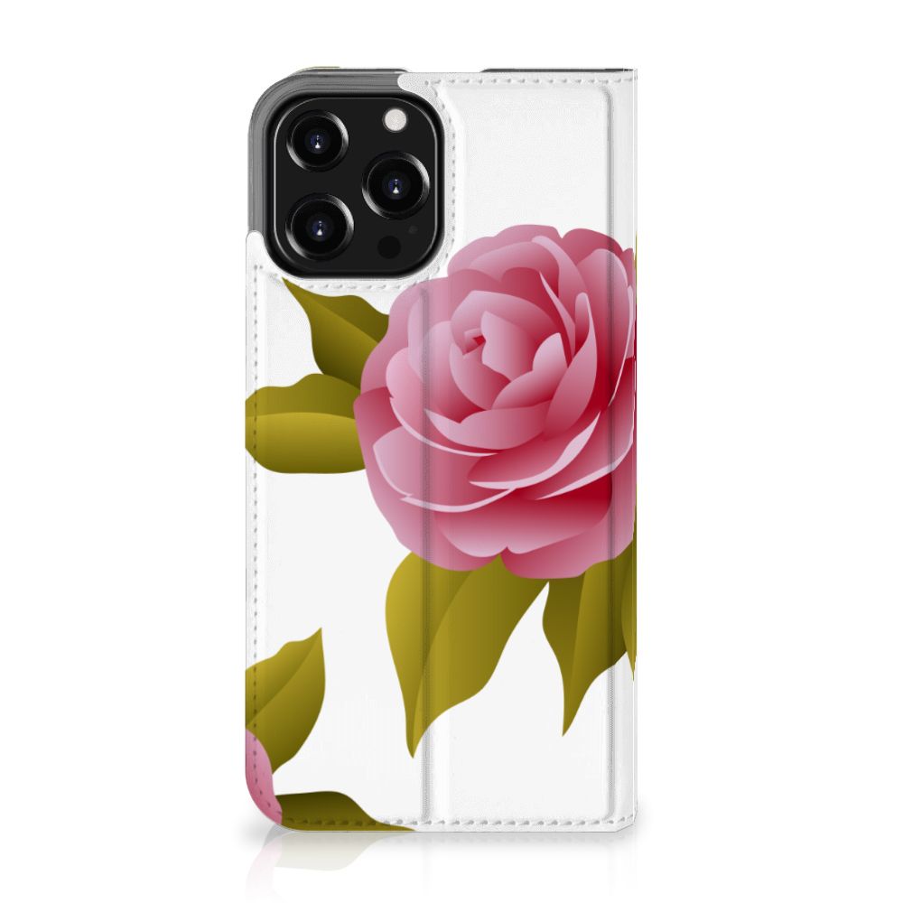 iPhone 13 Pro Max Smart Cover Roses - B2C Telecom