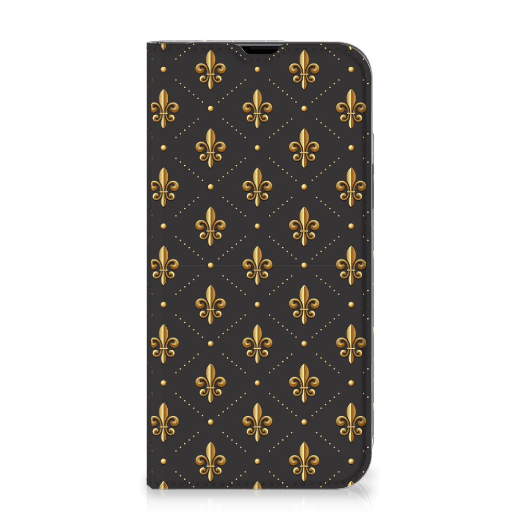 iPhone 13 Pro Max Hoesje met Magneet Franse Lelie - B2C Telecom