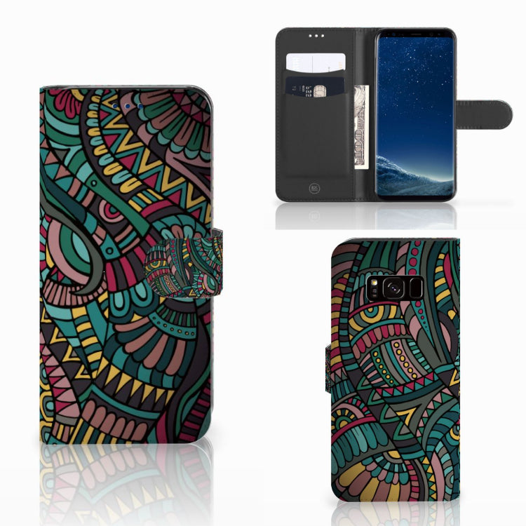 Samsung Galaxy S8 Telefoon Hoesje Aztec