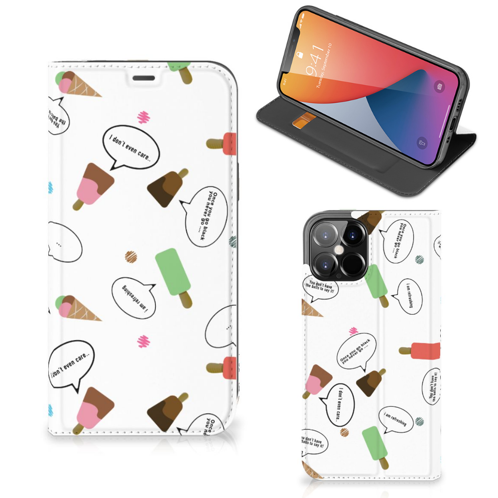 iPhone 12 Pro Max Flip Style Cover IJsjes - B2C Telecom
