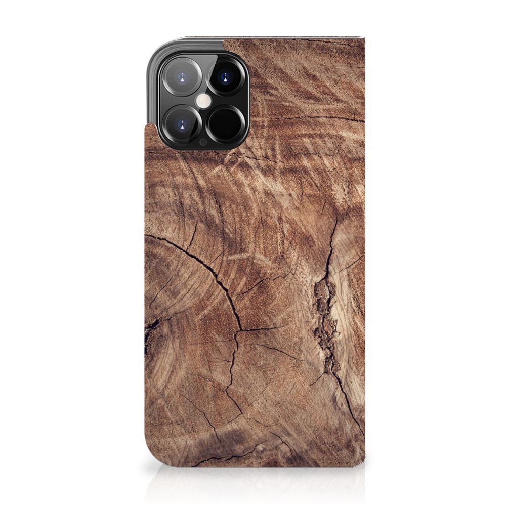 iPhone 12 Pro Max Book Wallet Case Tree Trunk - B2C Telecom