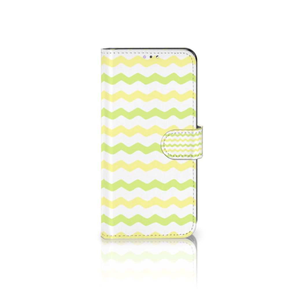 Samsung Galaxy A32 4G Telefoon Hoesje Waves Yellow