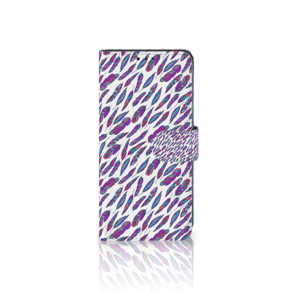 Samsung Galaxy M31 Telefoon Hoesje Feathers Color
