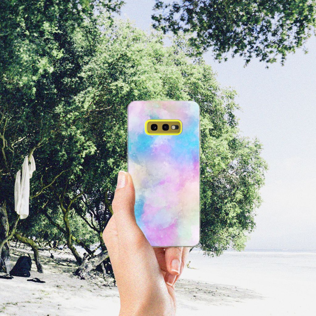 Hoesje maken Samsung Galaxy S10e Watercolor Light