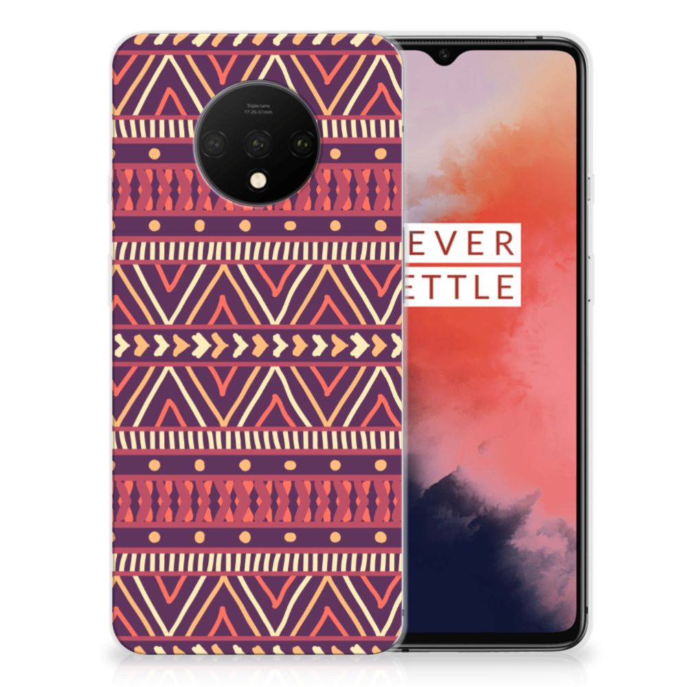 OnePlus 7T TPU bumper Aztec Paars