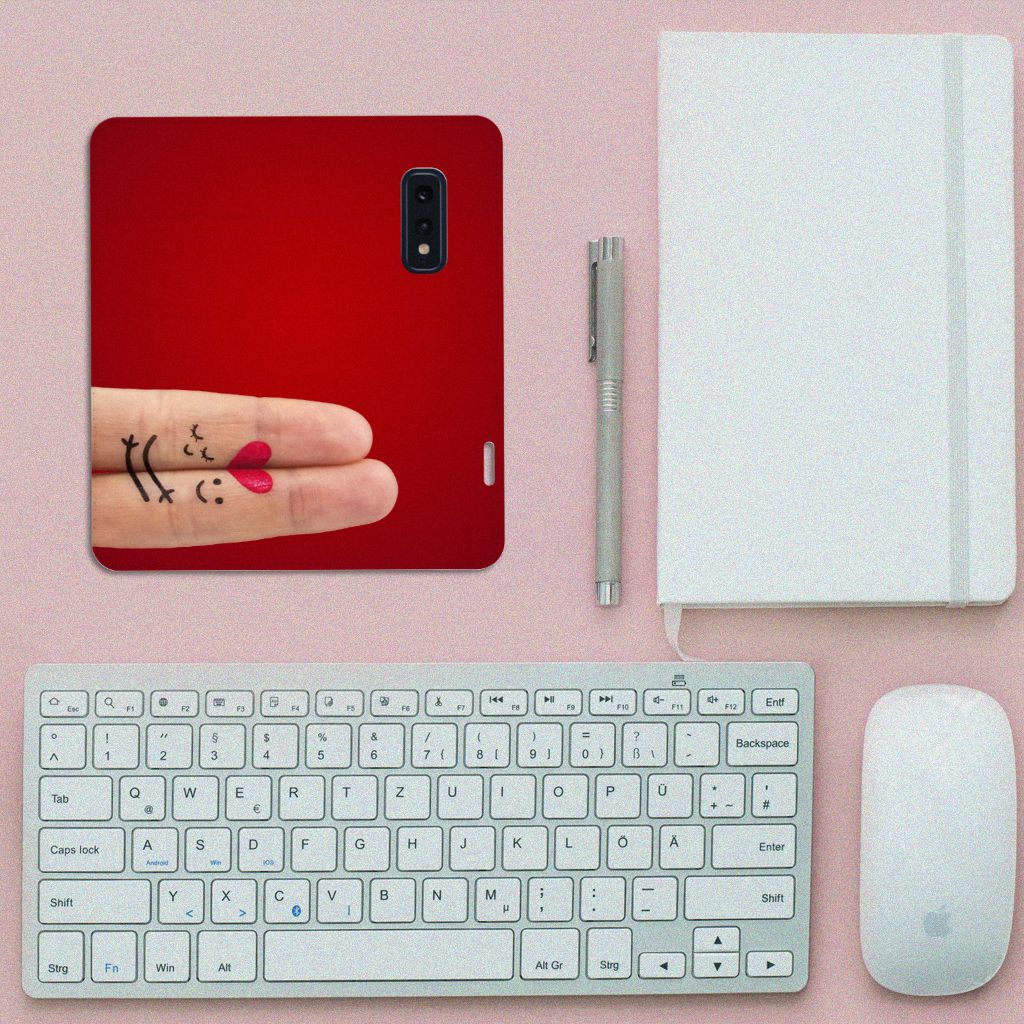 Samsung Galaxy S10e Hippe Standcase Liefde - Origineel Romantisch Cadeau